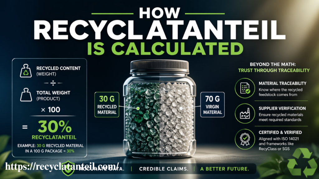Recyclatanteil